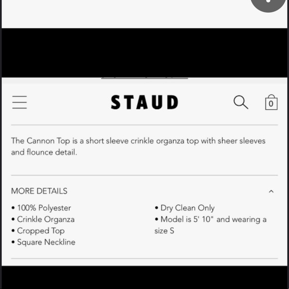 STAUD Cannon Top - Picture 4 of 4
